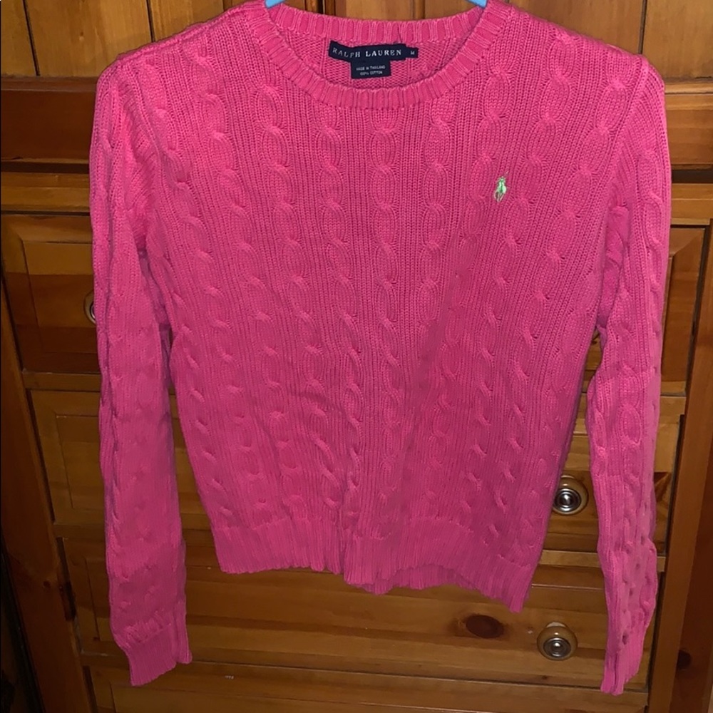 Pink Ralph Lauren Sweater